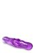 Вібратор гелевий Blush Naturally Yours Can-Can Purple - зображення 4