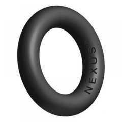 Эрекционное кольцо силиконовое ,черное NEXUS - картинка 1