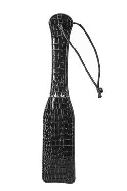 Шлепалка BLAZE LUXURY PADDLE CROCO BLACK - картинка 3