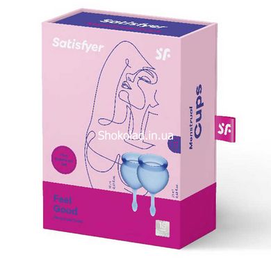 Менструальні чаші Satisfyer Feel good Menstrual Cup (dark blue) - картинка 2
