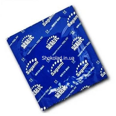 Супертонкі латексні презервативи Sagami Xtreme Feel Fit 3 шт - картинка 3