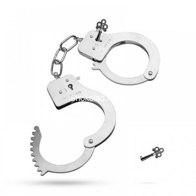 Наручники Easy Toys Metal Cuffs - Silver - картинка 2