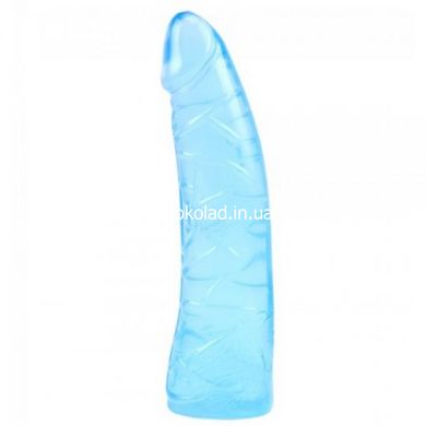 Фалоімітатор Teaser Jelly Dildo-Blue, Синий, Розмір упаковки ： 28 * 11,5 * 6 см - картинка 2