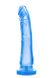Гелевий фалоімітатор B YOURS SWEET N HARD 6 BLUE, Blue, 20см - 7.9дюйм. - зображення 3
