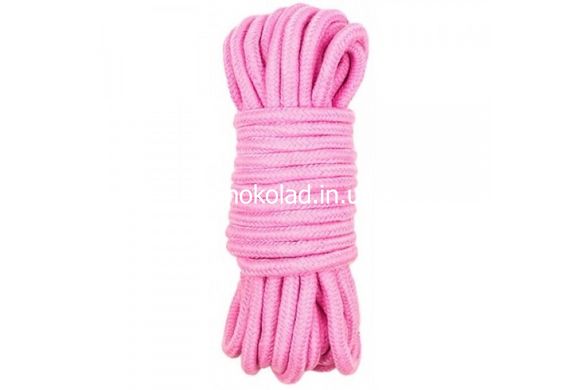 Мотузка для зв'язування 5 метрів, рожева - картинка 1