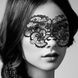 Вінілова маска Anna від Bijoux Indiscrets, чорна - зображення 2