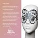 Виниловая маска Anna от Bijoux Indiscrets, черная - изображение 4