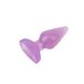 Анальна пробка Велика Hi-Rubber Purple Chisa, Фіолетовий - зображення 5