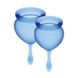 Менструальні чаші Satisfyer Feel good Menstrual Cup (dark blue) - зображення 1