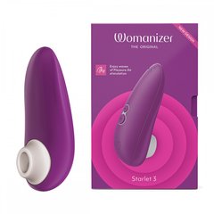 Вакуумний кліторальний стимулятор Womanizer Starlet 3 Violet, Фіолетовий