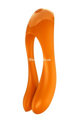 T360137 Универсальный мини вибратор Satisfyer Candy Cane orange - картинка 3