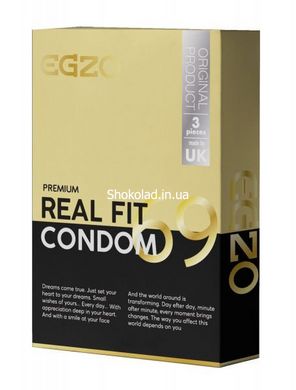 Анатомические презервативы EGZO "Real fit" - картинка 1