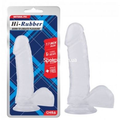 Фаллоимитатор Inch Dildo-Clear - картинка 1