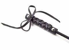 Кнут DS Fetish Whip braid black - картинка 1