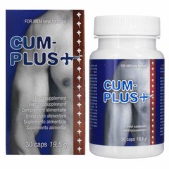 Таблетки Cum Plus EAST для кількості та якості сперми, посилюють відчуття під час оргазму. - картинка 1
