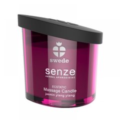 Масажна свічка Swede Senze, з ароматом жасмину та іланг-ілангу, 50 мл - картинка 1