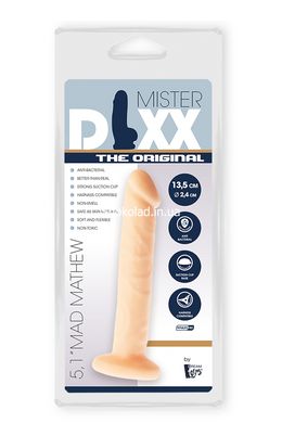 Гибкий мини фаллоимитатор DREAM TOYS MR. DIXX MAD MATHEW 5.1INCH DONG - картинка 2