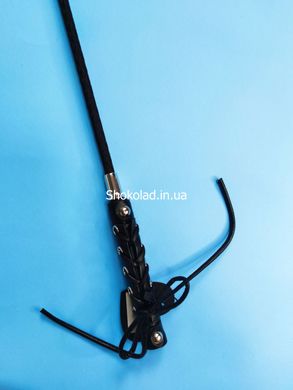 Батіг DS Fetish Whip braid black - картинка 2