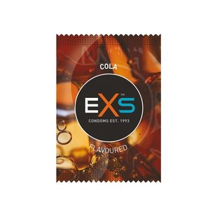 Презерватив EXS зі смаком Коли Flavoured Cola Веган за 5 шт. - картинка 1