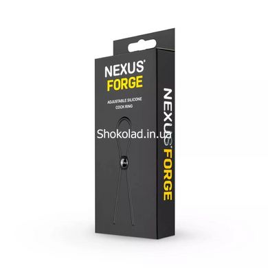 Лассо на член Nexus Forge черное, 30 см - картинка 5
