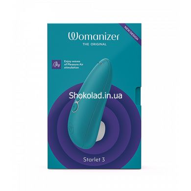 Вакуумный клиторальный стимулятор Womanizer Starlet 3 Turquoise - картинка 21