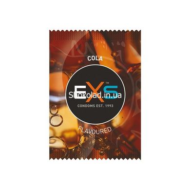 Презерватив EXS зі смаком Коли Flavoured Cola Веган за 5 шт. - картинка 1