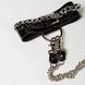Набір нашийник наручники Silver With Chain - зображення 3