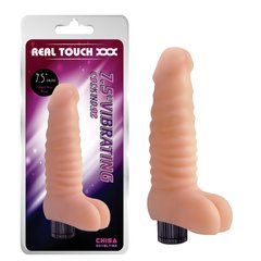 Вибратор Chisa Real Touch 7.5 Vibrating Cock No.02 - картинка 1