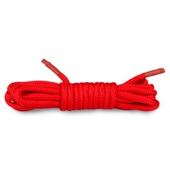 Бондажна мотузка Easytoys, нейлонова, червона, 5 м - картинка 1