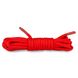 Бондажна мотузка Easytoys, нейлонова, червона, 5 м - зображення 1