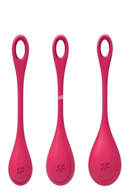 Набор вагинальных шариков Satisfyer Yoni Power 1 Red - картинка 1