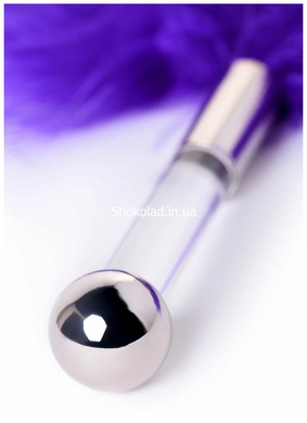 Пушок на короткой ручке Runye, фиолетовый - картинка 2