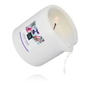 Масажна свічка Exotiq Massage Candle Violet Rose 200 г - картинка 1