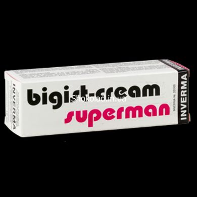Крем эрекционный Inverma Bigist-Cream Superman, 18 мл - картинка 2