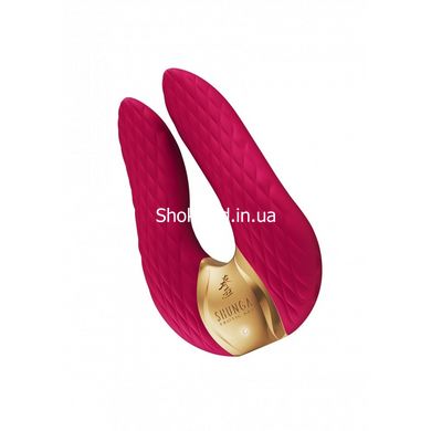 Клиторальный вибратор Shunga Aiko розовый, 10.5 см х 6.5 см - картинка 2
