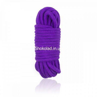 F61335 мотузка для шибарі фіолетова 10м., Фіолетовий - картинка 1