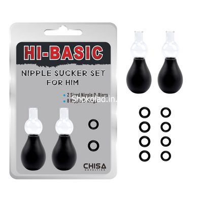 Вакуумні стимулятори для сосків Chisa Novelties Hi Basic nipple Sucke - картинка 1