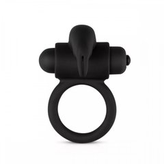 Эрекционное кольцо с вибрацией Easy Toys Bunny Vibe Ring Black - картинка 1