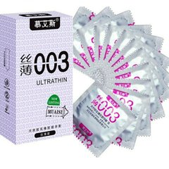 Набір ультратонких презервативів 0,03 мм, Silver 12 шт, Прозрачный - картинка 1
