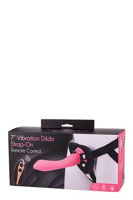 Dt51129 Страпон жіночий з пультом управління Seven Creations DILDO STRAP-ON PINK, Рожевий - картинка 2