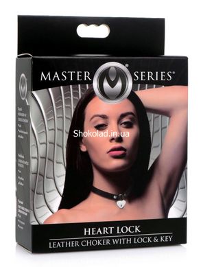 Чокер замок серце (2ремішка 2ключа) Lock-It Heart Choker With Lockabl - картинка 2