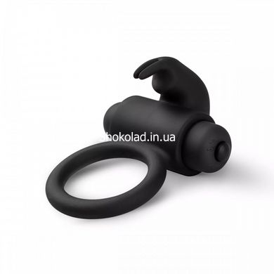 Эрекционное кольцо с вибрацией Easy Toys Bunny Vibe Ring Black - картинка 3