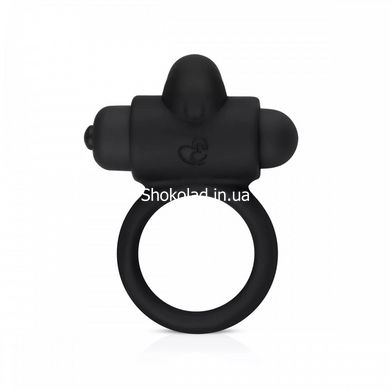 Эрекционное кольцо с вибрацией Easy Toys Bunny Vibe Ring Black - картинка 5