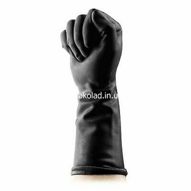 Рукавички латексні для фістингу Buttr Gauntlets Fisting Gloves, Черный - картинка 2