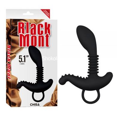 Стимулятор простати Black Mont Booty Exciter, Черный, Розмір упаковки: 16,5 * 9 * 3,1 см - картинка 3