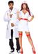 Костюм медсестры S Leg Avenue 2 предмета, бело-красный - изображение 4