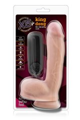 Вибратор X5 PLUS KING DONG 8INCH VIBRATING COCK - картинка 1