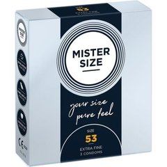 Презервативи Mister Size 53mm pack of 3 - картинка 1