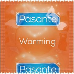 Презервативи Pasante Warming condoms, що зігрівають ,52 мм, за 6 шт. - картинка 1