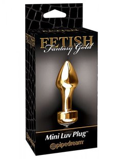 Анальна пробка FF GOLD - GOLD BUTT PLUG - картинка 1